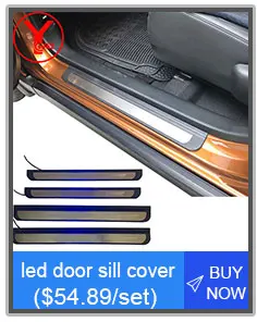 ABS led step sill cover For honda brv br-v side door sill bumper guard part For honda brv accessories YCSUNZ