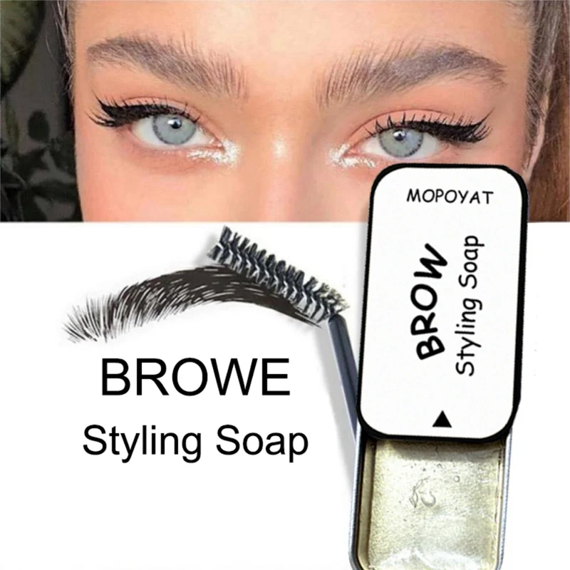 3D Пернатые брови макияж гель мыло набор длительного стойкого ламинирования