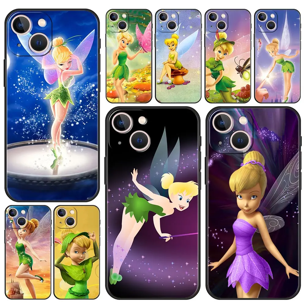 

Tinker Bell Tinkerbell for iPhone 11 Pro 12 13 Mini 11 12 13 Pro Max Silicone Soft Case Cover Coque