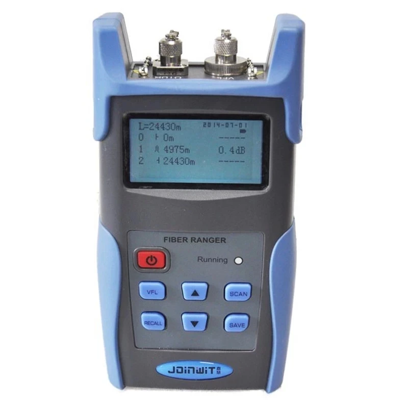 Free Shipping JoinWit JW3304A 60km Mini OTDR 1550nm Optical Fiber Ranger 60KM Principle Tester Meter | Мобильные телефоны и