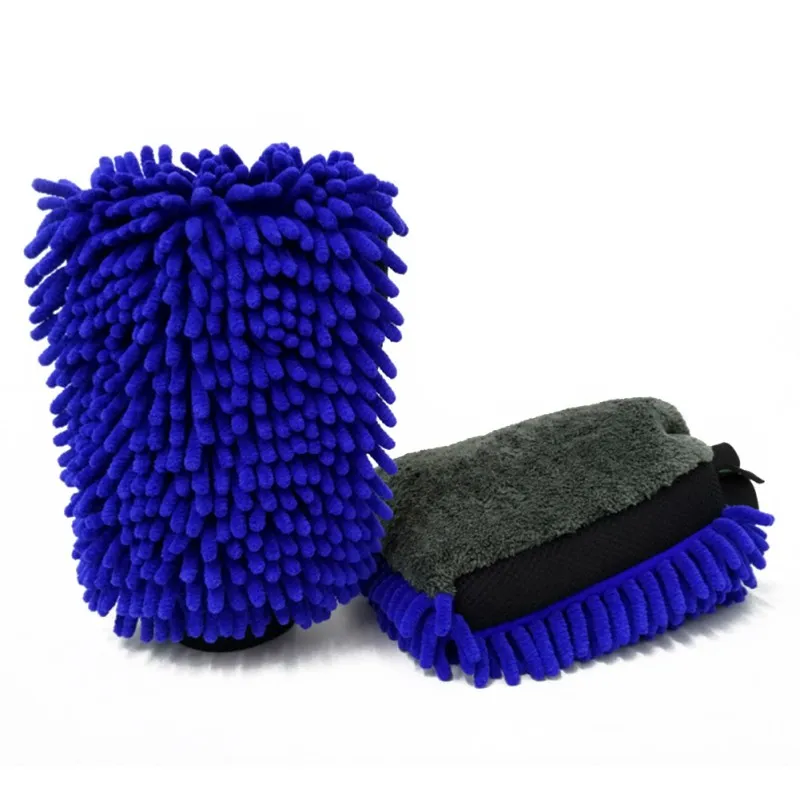 

New Car Wash Mitt Cleaning Tools Soft and Thick Microfiber Glove Auto Detailing Sponge Car Wax Detailing Brushes
