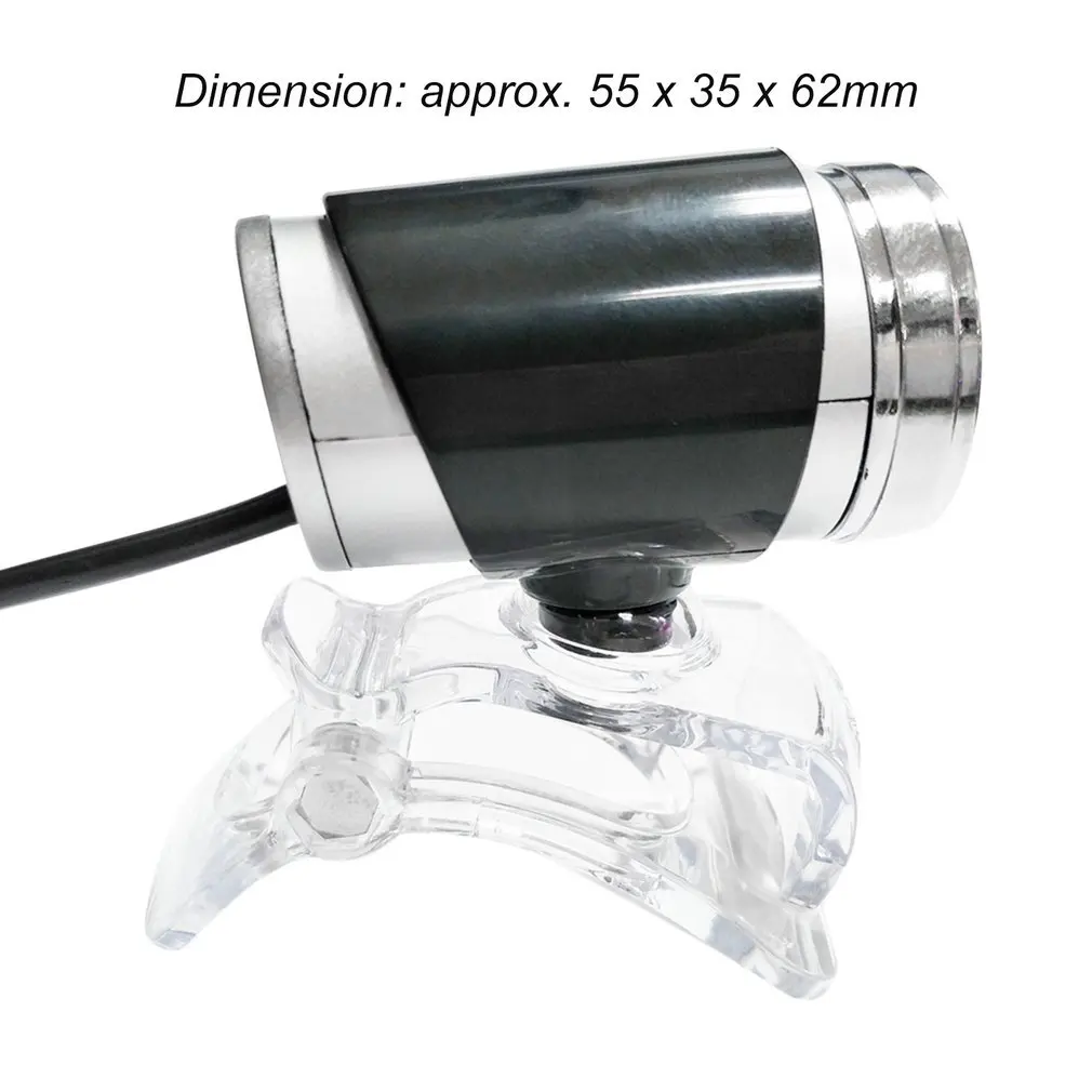 Регулируемая фокусная Длина USB HD веб-камера Веб-камера для компьютера ПК ноутбука