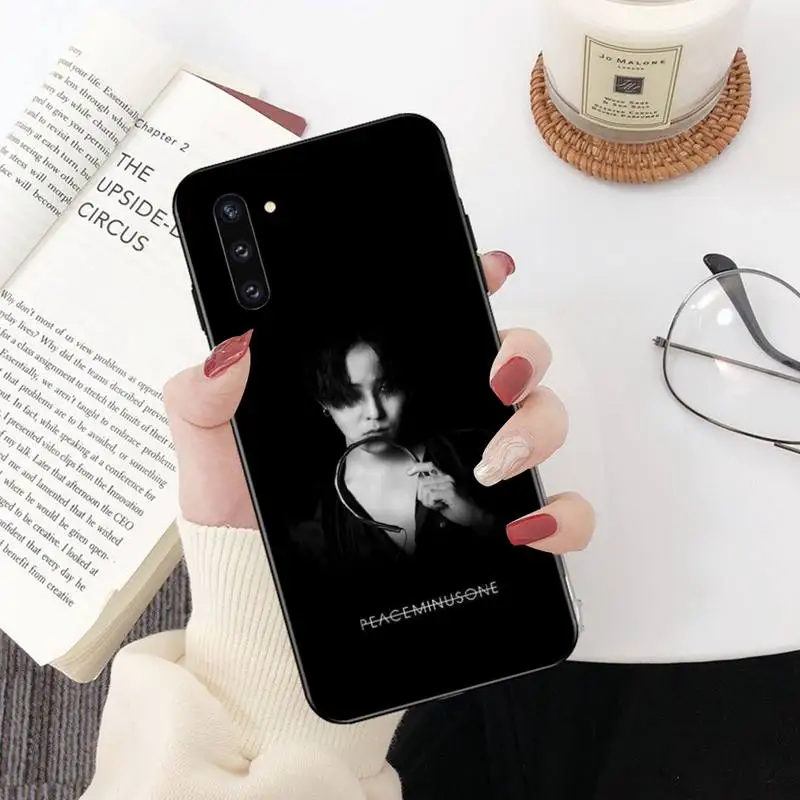 

HPCHCJHM Dragon GD peaceminusone daisy Black Phone Case Capa For Samsung Galaxy J7 J8 J6 Plus 2018 Prime Note 7 8 9 10 pro