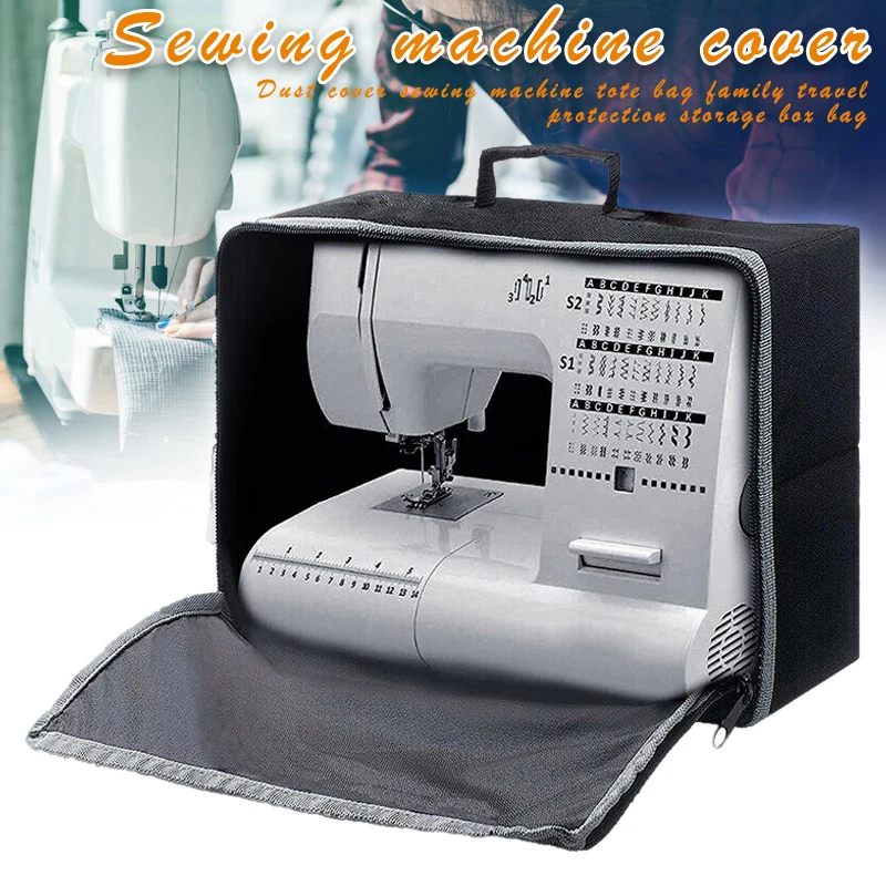 Dust Cover Tote Bag for Sewing Machine Home Travel Protective Storage Case Pouch SLC88 | Дом и сад