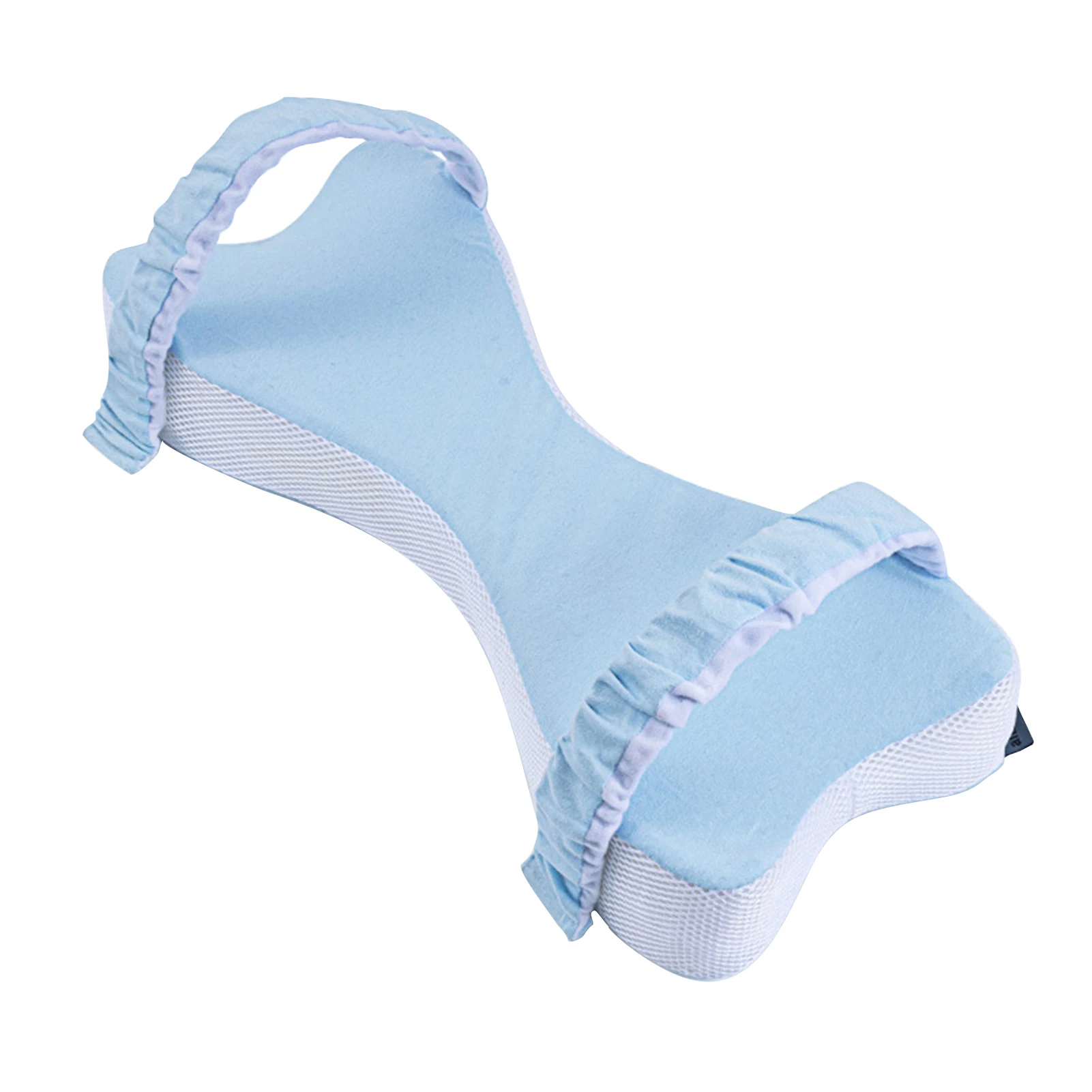 

Double Heart-shaped Memory Foam Leg Pillows Foam Knee Pillow Leg Support Pillow With Straps For Side Sleepers Physical