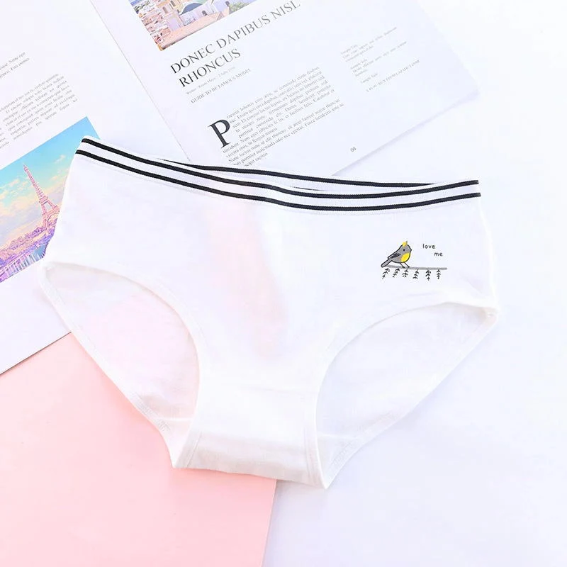 Cartoon Animals Panties Women Underwear New Fashion Cotton Gril Briefs Lovely Underwear Shorts Underpant Girls Cute Panty