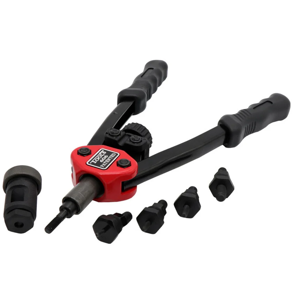 

New Speed Leopard Bt606 Hand Screwed Rivet Nut Gun Blind Rivet With 50 Threaded Nuts M3M4M5M6M8 Riveter Guns Cheap Riveter Guns