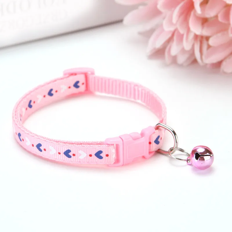 A5 Cat Dog Collar With Bell Camo Camouflage Printed Neck Strap Polyester Adjustable Puppy Animal Dog Leash Safety Dog Supplies - Цвет: A5