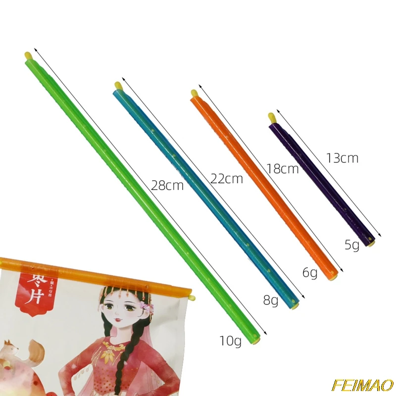 

Plastic Bag Clip Seal Stick Storage Bag Househoud Sealer Clamp Snack Rod Clip