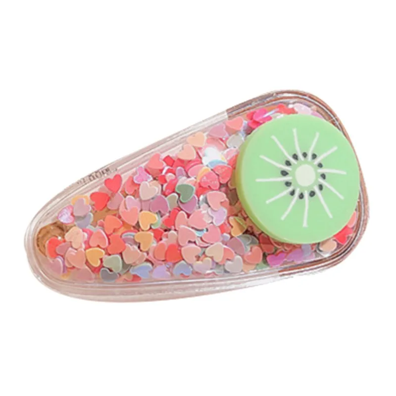 Заколки для волос для девочек, милый дизайн с фруктами, заколка для волос, детская Шпилька, аксессуары для волос принцессы