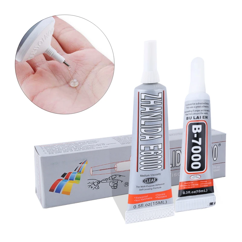 Diy Glue b-7000 10ml Adhesive For Fabric,Multi Purpose  Epoxy Resin Repair Glues Paste On Fabric Or Jewelry Adhesive клей