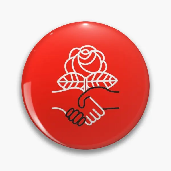 

Democratic Socialist Soft Button Pin Lapel Pin Brooch Metal Cute Creative Collar Hat Funny Jewelry Fashion Clothes Badge Decor