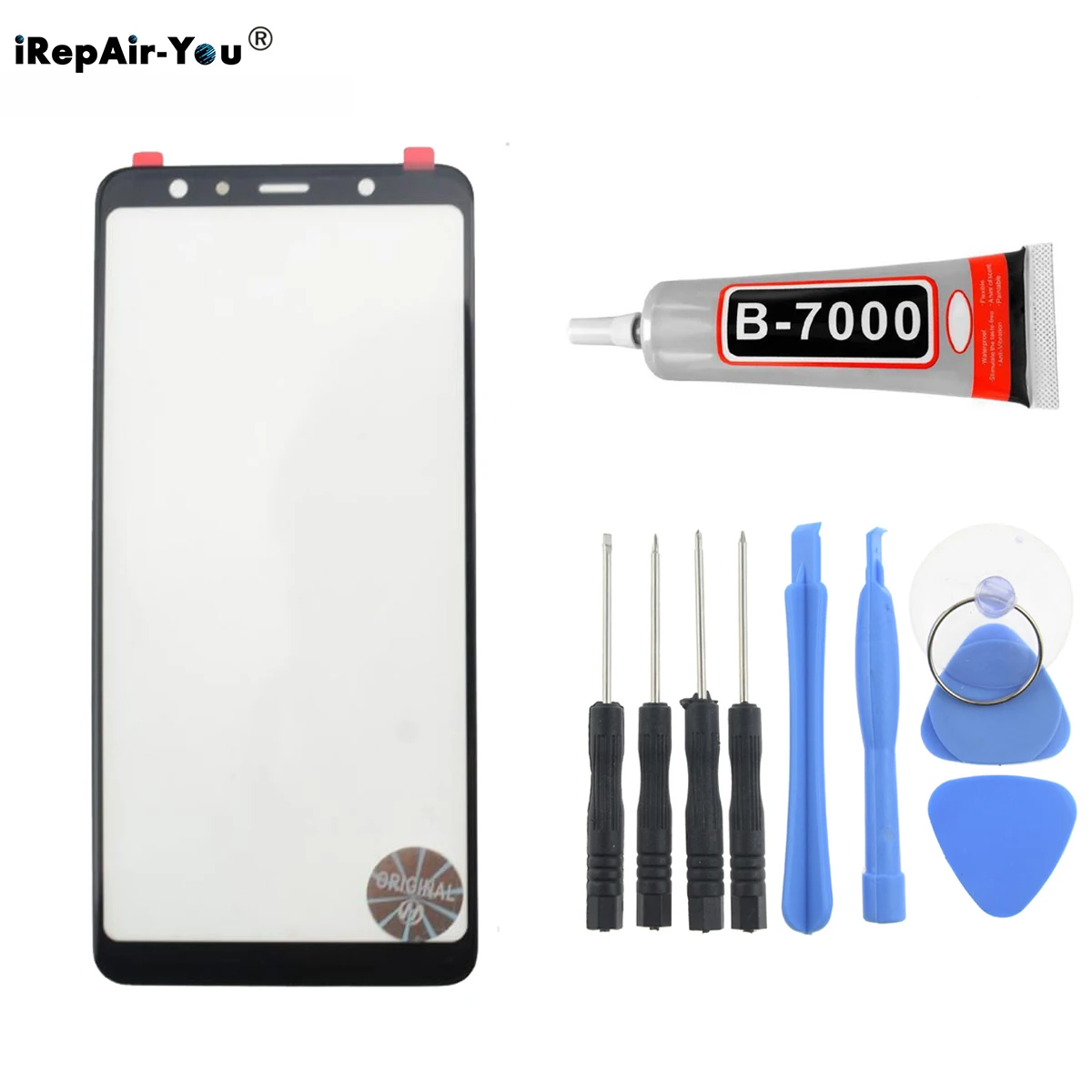 

Front Outer Glass Lens Replacement For Samsung Galaxy A750 A7 2018 A6 A8 A9 plus A9s J4 J6 plus Touch Screen Panel Repair Parts