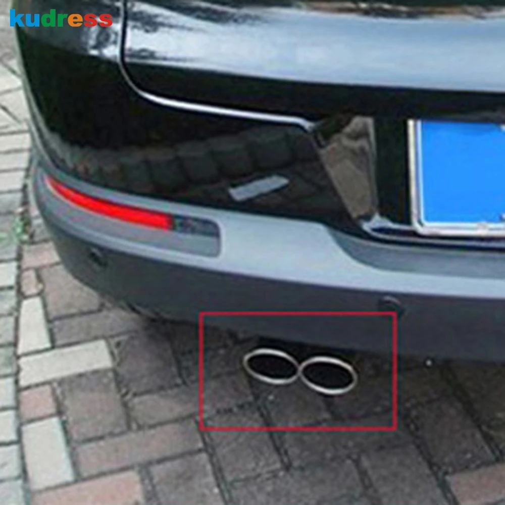 Выхлопной глушитель из нержавеющей стали для Volkswagen CC 2008 2012 Passat B6 2006 2010 EOS 2007 2