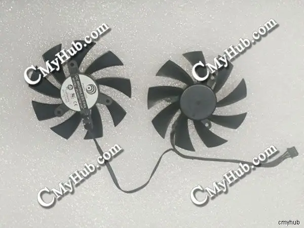Вентилятор охлаждения для EVGA GTX750, GTX760, GTX770, GTX780 Ti, PLA09215B12H, 12 В, 85 мм, 42 мм, графическая карта, видео-