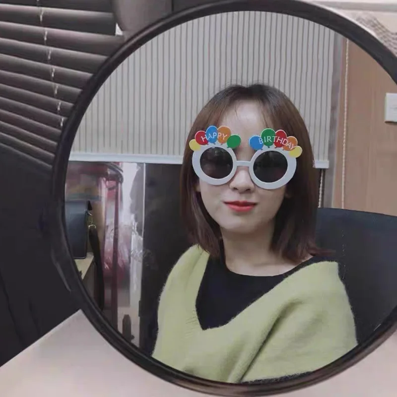 1 шт. Веселые очки на день рождения новинка в форме свечи вечерние солнцезащитные