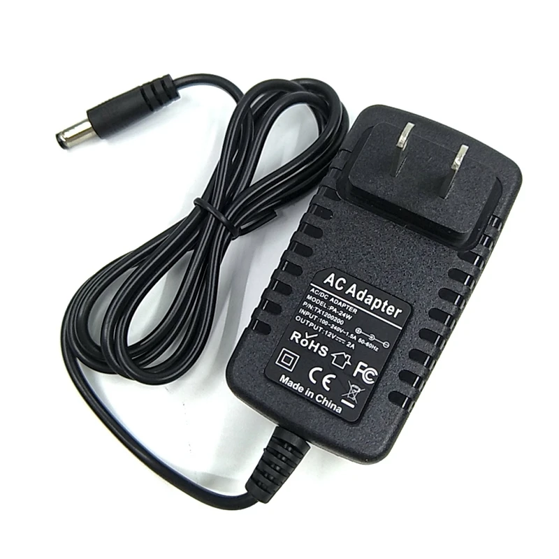 Горячая 12V2A хорошее качество адаптер питания штепсельная вилка США для CCTV камеры