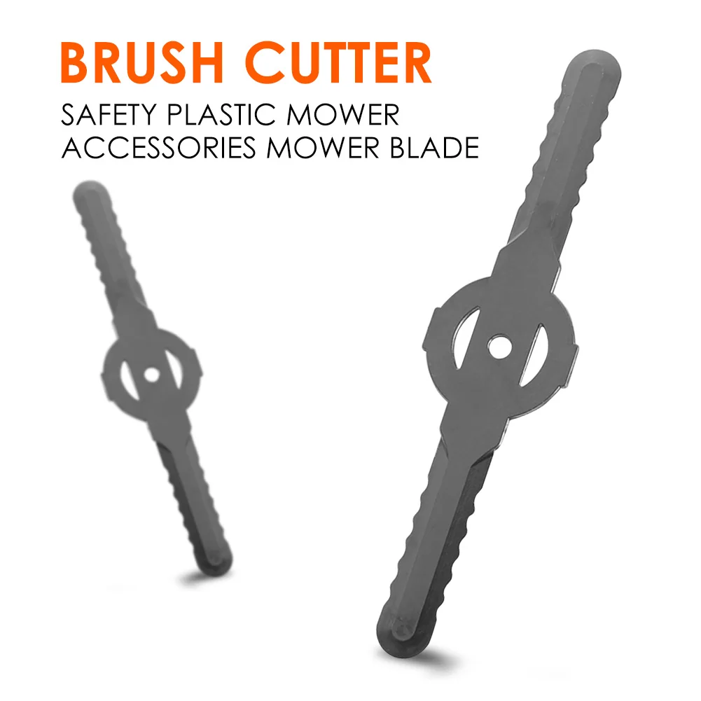 Триммер Пластиковые лезвия садовая трава газонокосилка кусторез замена