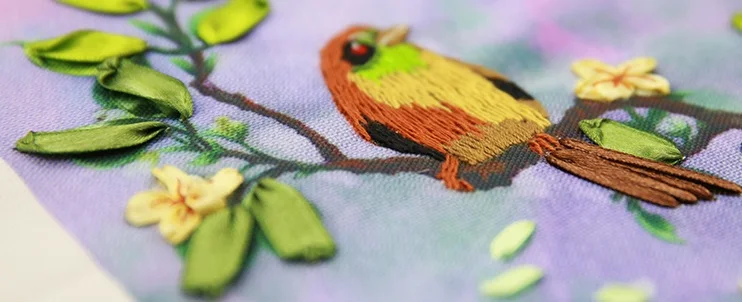 Необработанные узоры сделай сам наборы для рукоделия вышивка-птицы играют 55*40 см