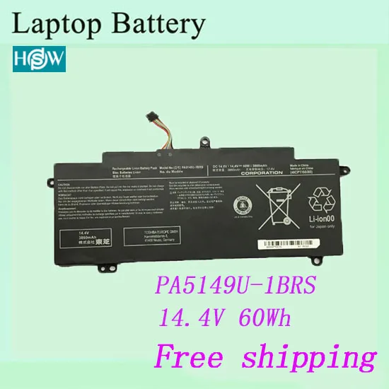 Совершенно новый Аккумулятор для ноутбука Toshiba Tecra PA5149U-1BRS Z50 Z40-A Z40T-A1410 Series |