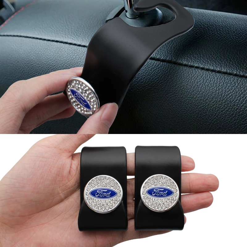 

Car Hook Vehicle Seat Back Hook Storage Hook For Ford Fiesta EcoSport ESCORT Ranger Mondeo Mustang FOCUS 2 3 4 5
