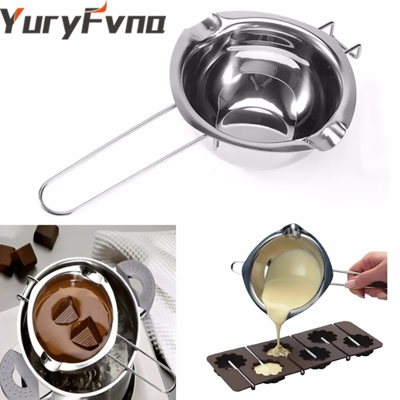 YuryFvna, двойной котел из нержавеющей стали, шоколадное масло, плавильный горшок для конфет и свечей, сковорода, миска, инструмент для выпечки торта