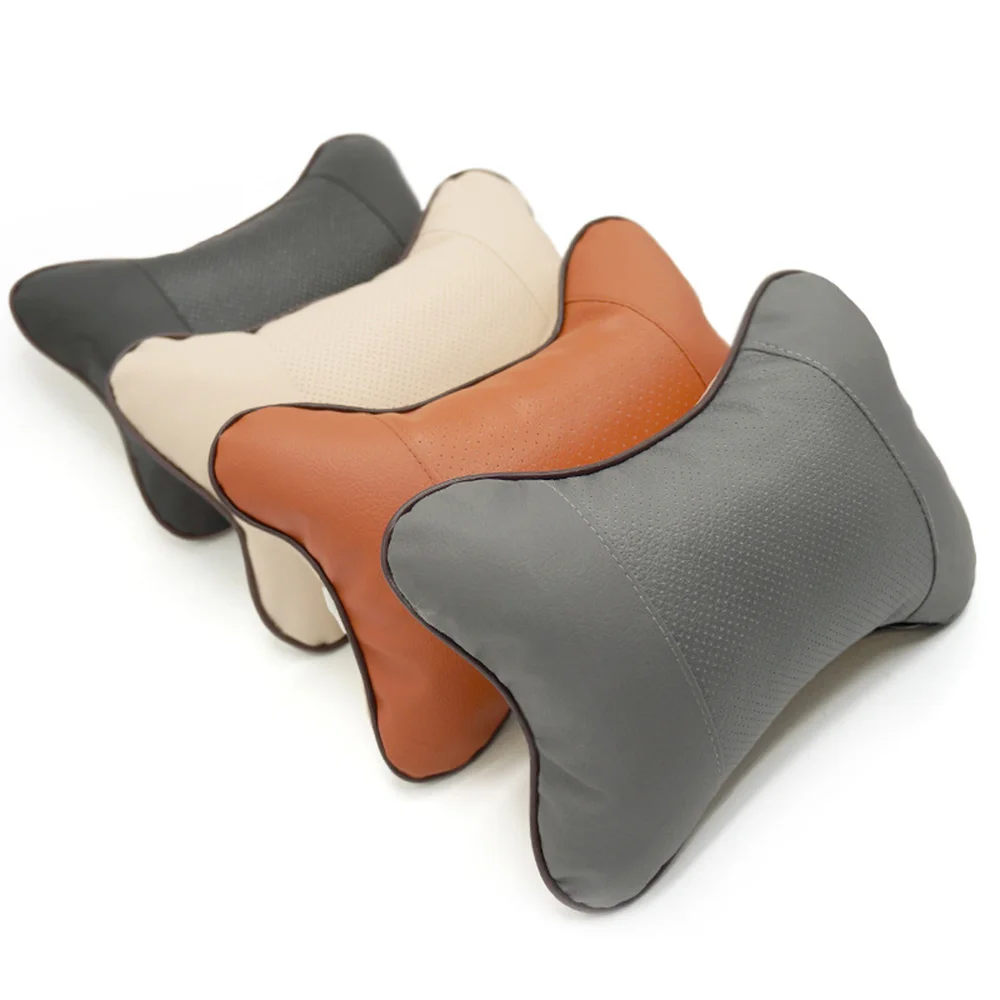1 шт. автомобильное сиденье из искусственной кожи подголовник подушка для головы
