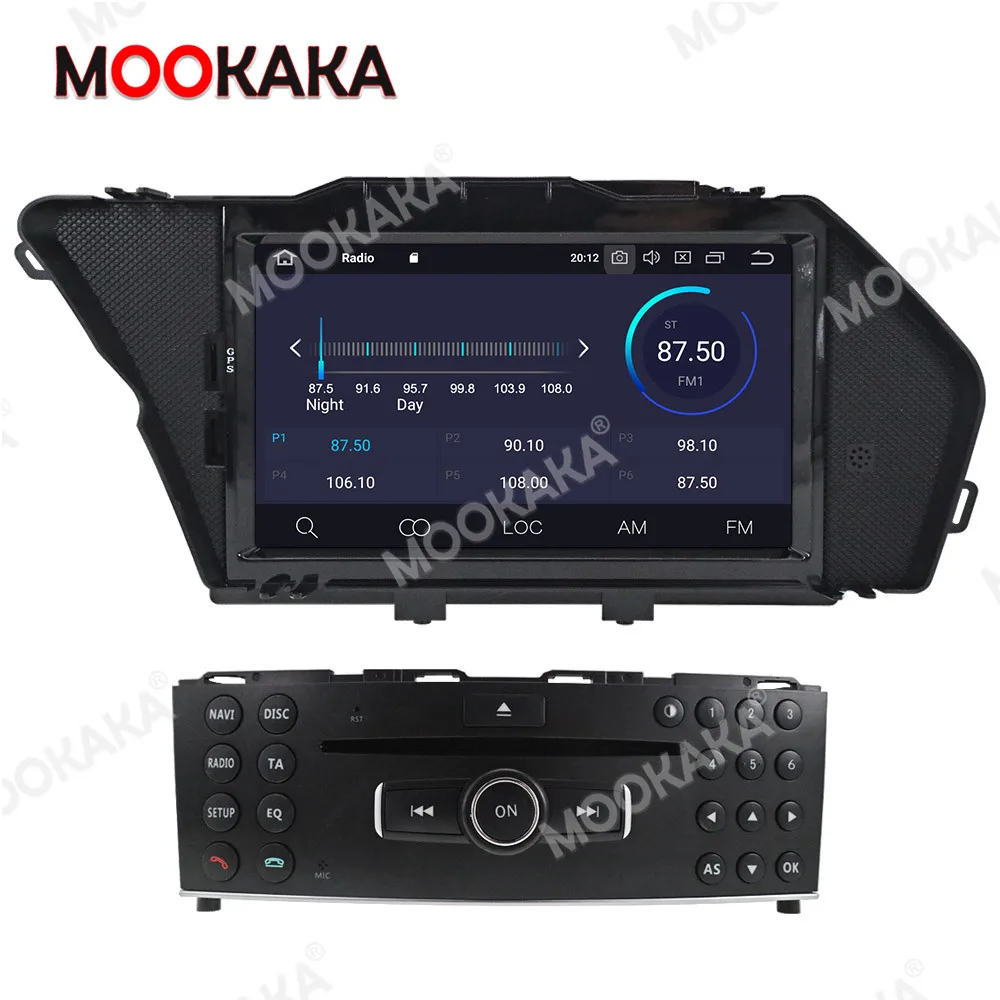 Автомобильный радиоплеер на Android 10 02 ГБ + 16 GPS навигация для Mercedes Benz GLK X204 GLK300 GLK350