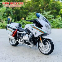 maisto 118 bmw r1200 rt portugal police motorcycle series original authorized simulation alloy motorcycle model toy car