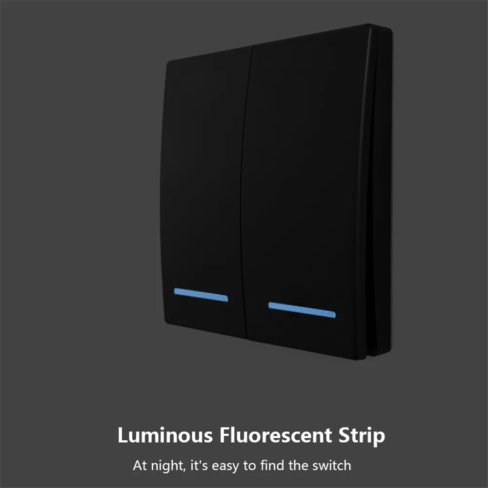 SMATRUL автономный беспроводной переключатель светильник 433 МГц умный кнопочный RF