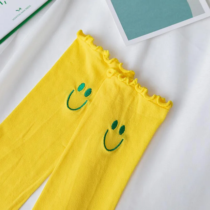

Cute Velvet Socks Women Embroidery Smile Face Socks Woman Girls Harajuku Long Funny Socks Ankle Female Streetwear calcetines