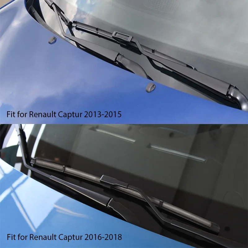 Mutips 1 комплект резиновые автомобильные передние щетки стеклоочистителя для Renault