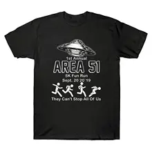 Мужская Летняя Повседневная футболка Storm Area 51 1 й год 5K Веселая