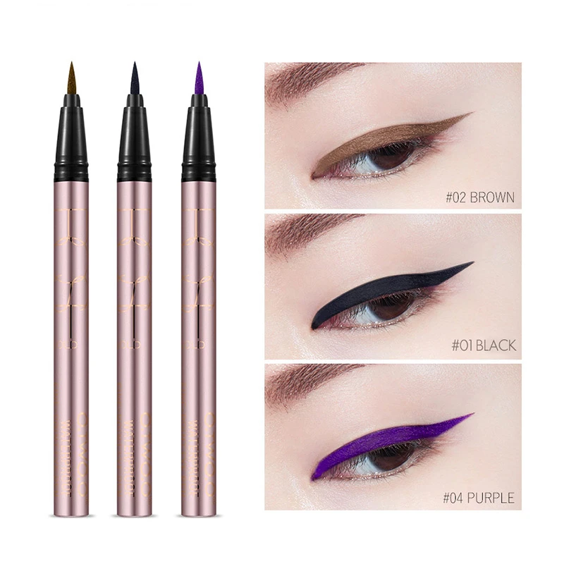 1 шт. новинка красота кошачий стиль черный долговечный водонепроницаемый жидкая