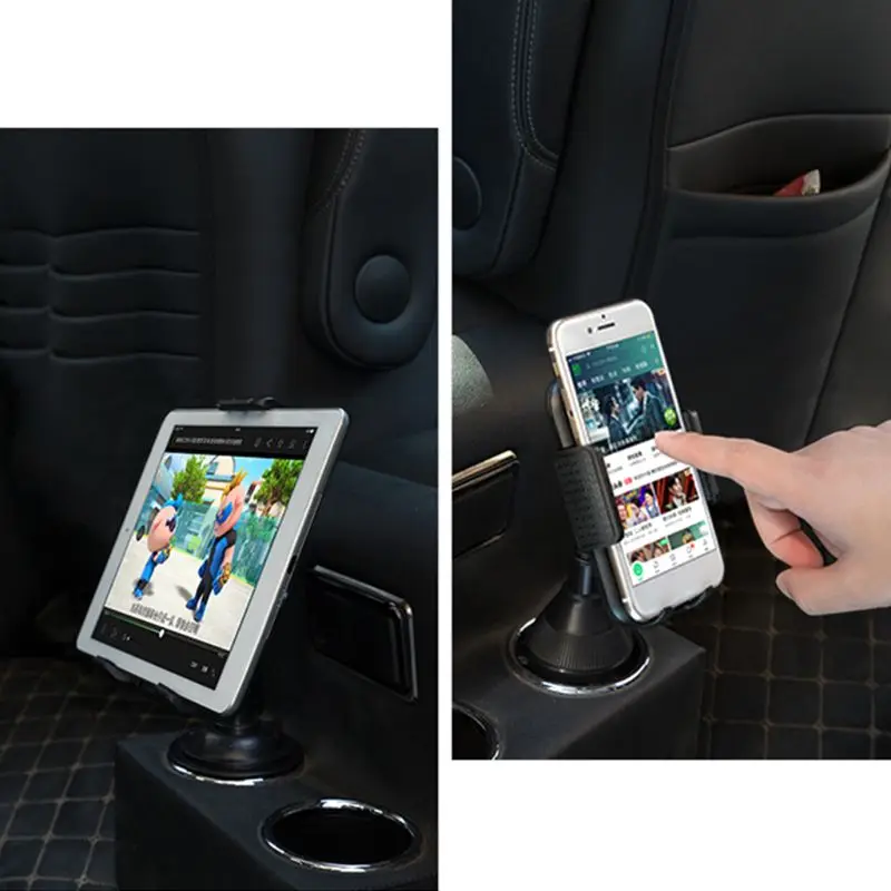 

Universal Adjustable Cup Holder Car Mount Bracket Stand Cradle for Cell Mobile Phone Smartphone GPS