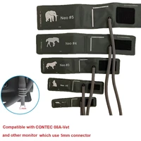 vet use cuff animals cuff contec08a veterinary blood pressure monitor cuff 5 types mousecatdoghorseelephant with connector