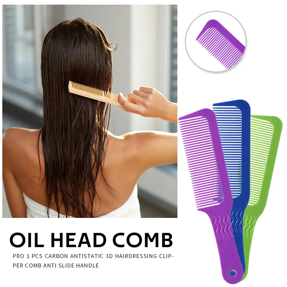 

Classic Anti Static Carbon Comb Hair Smooth Hairdressing Comb for Hairstyling Haircut Personal Beauty Caring Products