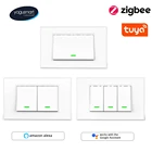 Переключатель Yagusmart Zigbee, умный переключатель Zigbee2MQTT, управление через приложение Alexa, Google Home