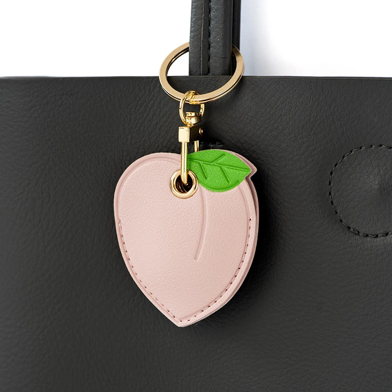 

Cartoon Keychains Personality Card Case Durable Cute Leather Case Access Control Card Fashion Key Ring Cute Unisex Bag Pendant