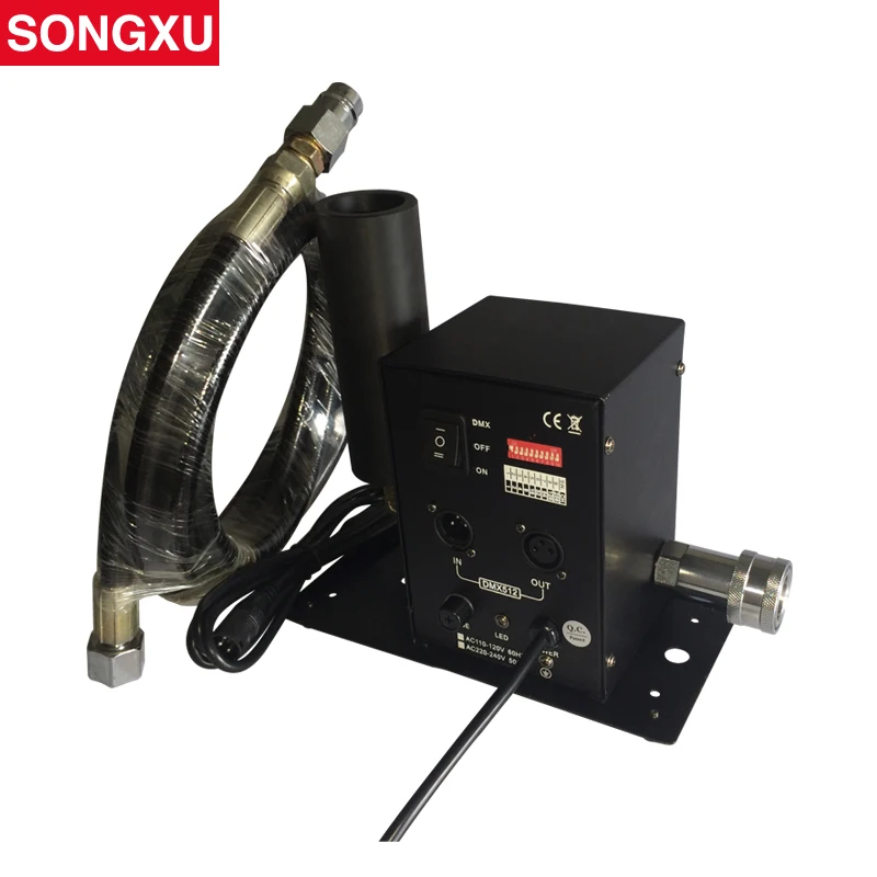 SONGXU профессиональное оборудование для диджея однотрубный DMX512 CO2 противотуманный