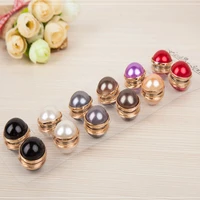 2pcs muslim strong magnet metal brooches for women pearl round hijab pins magnetic safety pin scarf buckl muslim fashion jewelry