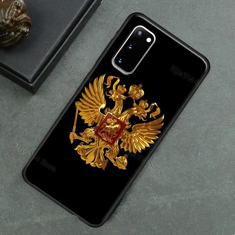Чехол герб России для Samsung Galaxy S10 S8 S9 Plus S20 FE S21 Ultra S10e Note 20 9 10 | Мобильные телефоны и