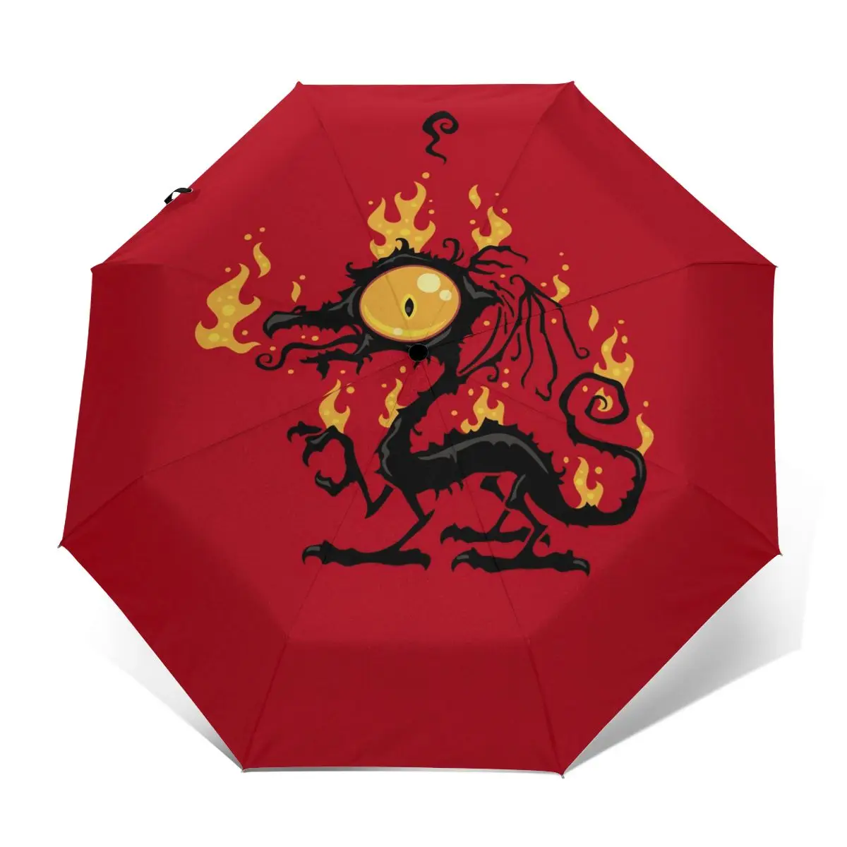 

Зонт с драконом, милый легкий зонт, уличный водонепроницаемый автоматический зонт