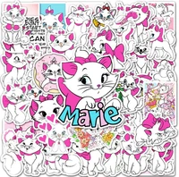 103050pcs kawaii cute beautiful cat sticker christmas gift laptop fridge guitar graffiti decal decor stickers girl kids toys