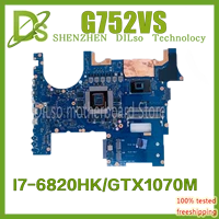 g752vs original motherboard is suitable for asus rog g752v g752vm g752vy g752vt laptop motherboard i7 6820hk gtx1070m 100 test