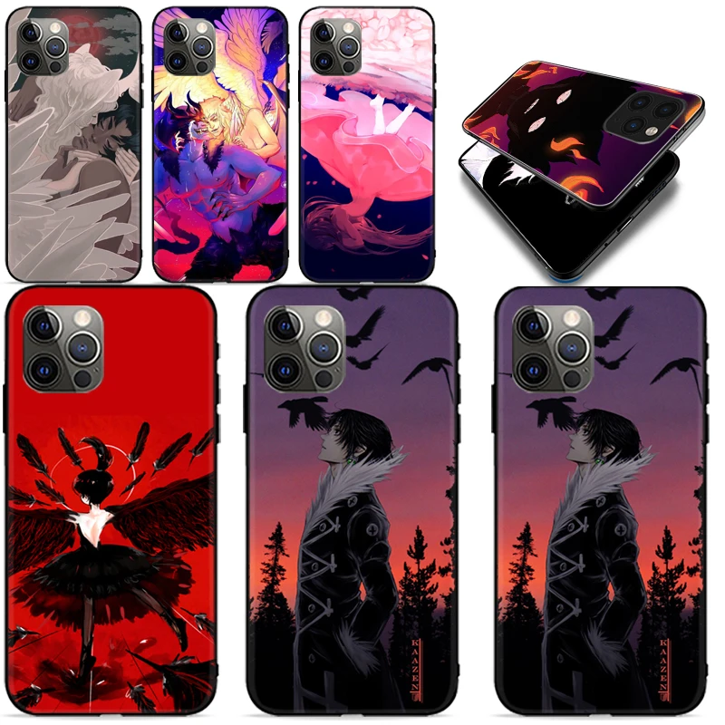 Чехол для телефона с изображением ангела и демона iPhone 12 Mini XS MAX XR X 11 Pro чехлы белыми