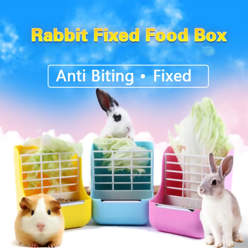 2 в 1 кормушка для кроликов и других домашних животных|Принадлежности кормления