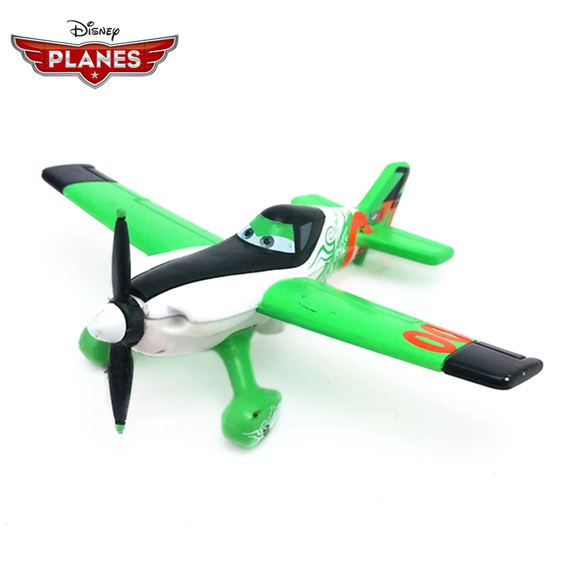 Металлические Литые развивающие игрушки из мультфильма Disney Pixar Planes no 00 Zed 1:55