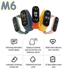 Спортивный фитнес-браслет M6 для мужчин и женщин, Детские Смарт-часы с пульсометром, наручные Смарт-часы для iPhone, Xiaomi, Redmi, Android