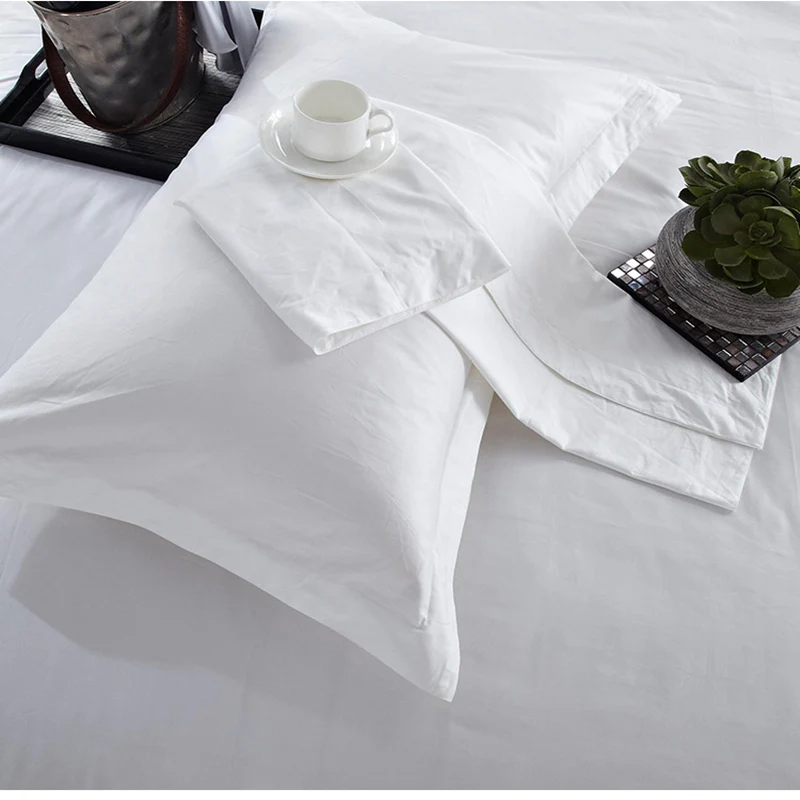 1 White pillowcase Качественная Подушка на гусином пуху, белая, устойчивая, высокая подушка, хлопковая ткань, удобная и дышащая, абсолютно хорошие товары - Цвет: 1 White pillowcase